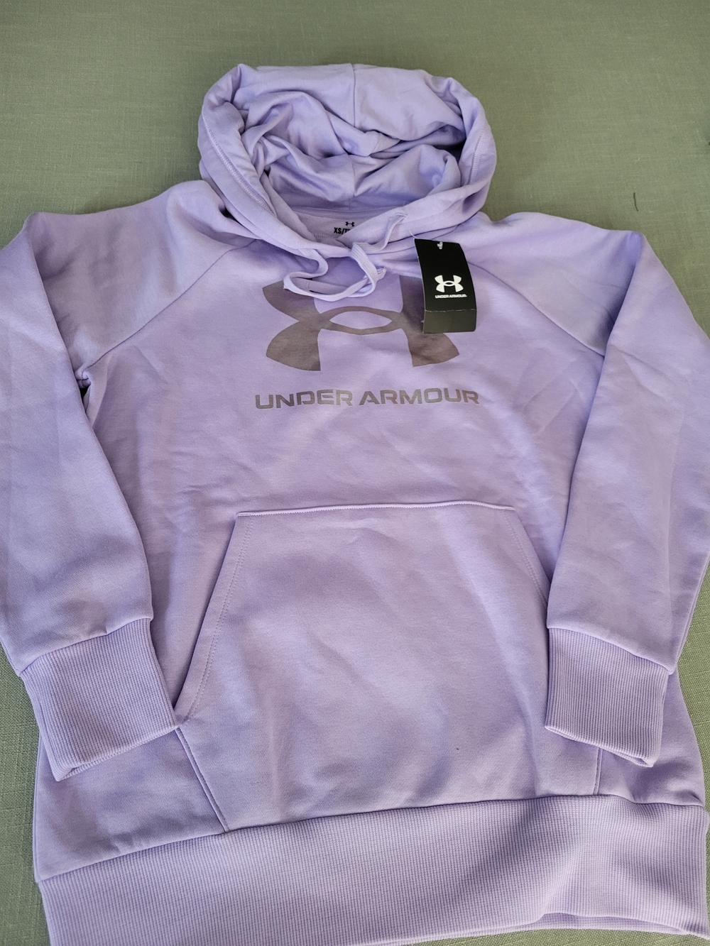 Under Armour Lavender Logo Pullover Hoodie